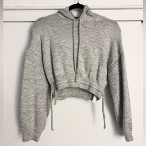 MISSGUIDED Cropped Grey Sweater